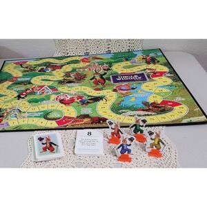 Vintage 2009 Uncle Wiggly Board Game by Winning Moves Games COMPLETE